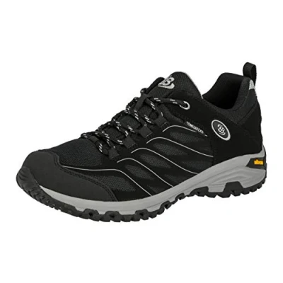 Afbeelding van Brütting Mount Hayes Low Trekking en wandelschoenen uniseks, Zwart Grijs