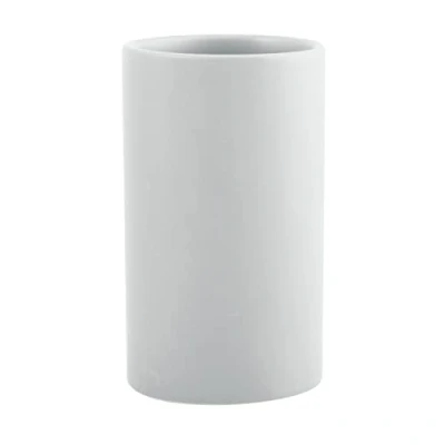 Afbeelding van Spirella Tandenborstelhouder keramiek mat wit 7 x 11,5 cm