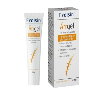 Afbeelding van Evolsin Littekengel voor kinderen en volwassenen genezende crème vermindert de zichtbaarheid van littekens spanning weefsels jeuk Scan gel alle soorten (20