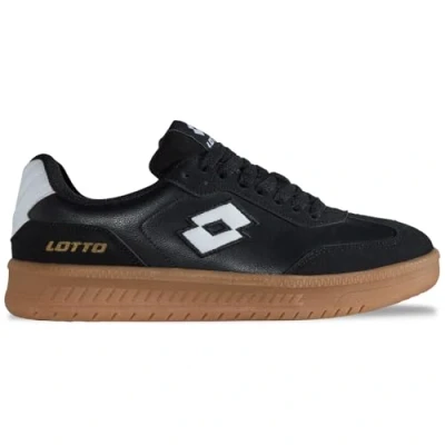Afbeelding van Lotto Makera, Unisex, Zwart, Indoorschoenen, maat: 43