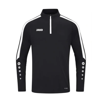 Afbeelding van JAKO Power Ziptop Fleece trui voor kinderen, Maat: 164, Schwarz