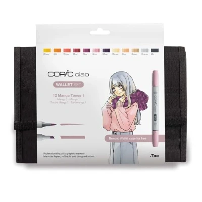 Afbeelding van Copic Marker Wallet Set Hexe 12 stuks