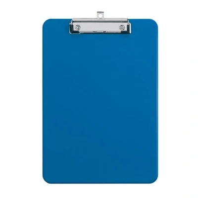 Image de Maul porte blocs en plastique, format a4, bleu, avec pince cintre, epaisseur de la plaque: 3 mm, écartement: 10 mm (23405 37)