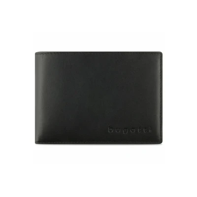 Afbeelding van bugatti Super SLIM RFID Schutz 12 CM Portemonnee, Heren, Maat: One Size, Schwarz