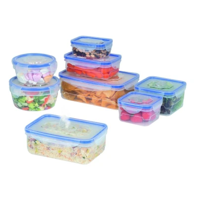 Afbeelding van Lifetime Voedsel bewaardozen vershoudbakjes set 16 delig plastic