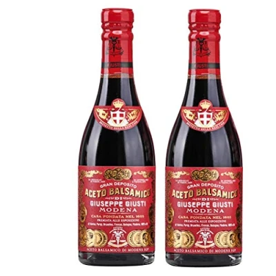 Afbeelding van Modena Balsamico azijn set IGP 3 gouden medailles &quot;Riccardo Giusti&quot; 250 ml x 2