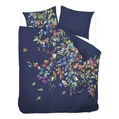 Afbeelding van Snoozing Fosse Dekbedovertrek Lits jumeaux 240x200/220 cm Blauw