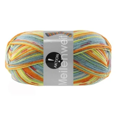 Afbeelding van Lana Grossa MEILENWEIT 100 g 4 voudig tijdloze sokkenwol 420 m Kleur: 3005