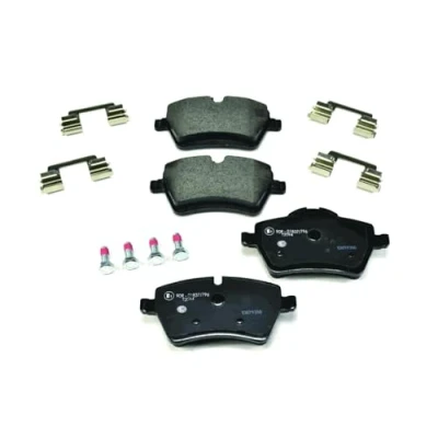 Afbeelding van HELLA 8DB 355 016 041 Remblokkenset Geschikt voor slijtage waarschuwingscontact Met toebehoren MINI: Hatchback, Countryman, Clubman