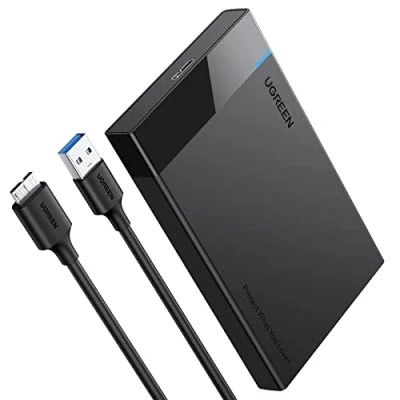 Image de Ugreen US221 Boitier externe 2.5&quot; SATA 6Gb/s USB 3.0 noir