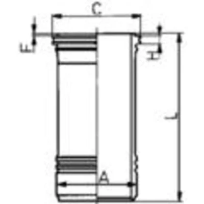 Afbeelding van KOLBENSCHMIDT 88429110 Cilindervoering