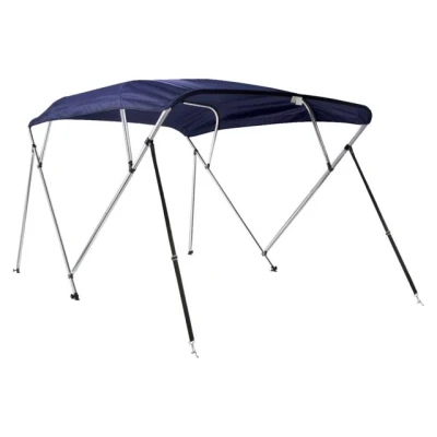 Afbeelding van Bimini top deluxe 4 boog hoogte 137 cm lengte 240 Kleur: Navy, Breedte: 185 198