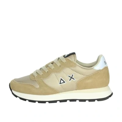 Afbeelding van Sun68 ALLY Bright Sneakers laag, Dames, Maat: 40, Oro Leer en textiel