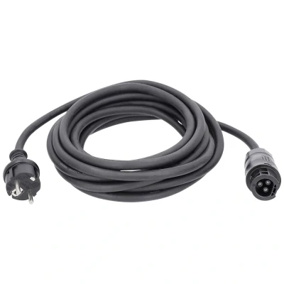 Afbeelding van AS Schwabe 71873 Stroom Netkabel Zwart 20 m