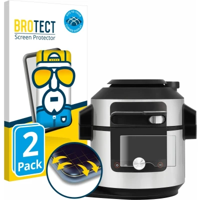 Afbeelding van BROTECT Screenprotector voor Ninja Foodi 14 in 1 Multikocher Folie Beschermfolie transparant volledig dekking (2 Stuks)