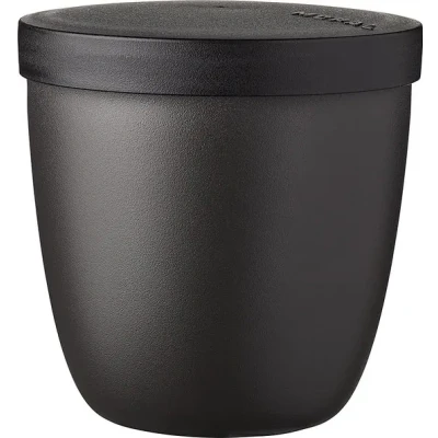 Afbeelding van Mepal Ellipse Snackpot 500 Ml Nordic Black Zwart Lunchboxen &amp; Bekers