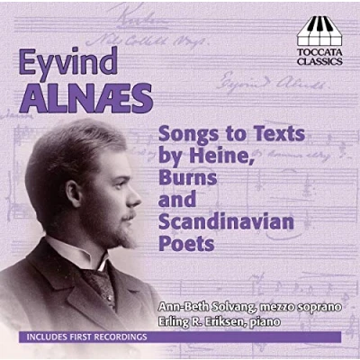 Afbeelding van Ann Beth Solvang &amp; Erling R. Eriksen Eyvind Alnæs: Songs to texts by Heine, burns and Scandinavian poets (CD)