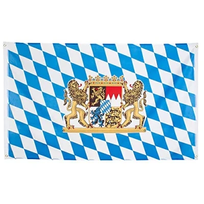 Image de Boland 54223 Drapeau de la Bavière 90 x 150 cm