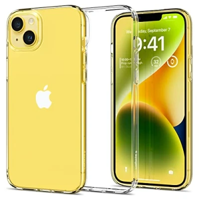 Afbeelding van Spigen Liquid Crystal TPU Back Cover Transparant Apple iPhone 14