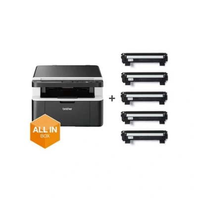 Image de Brother DCP 1612W Imprimante multifonctions Noir et blanc laser 215.9 x 300 mm (original) A4/Legal (support) jusqu&#039;à 20 ppm (impression) 150 feuilles USB 2.0, Wi Fi(n)