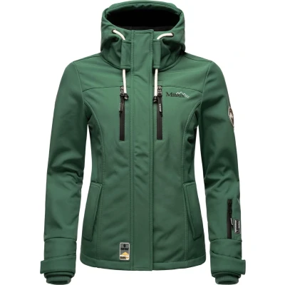 Afbeelding van Marikoo Kleinezicke Outdoorjas, Dames, Maat: Small, Dusty green