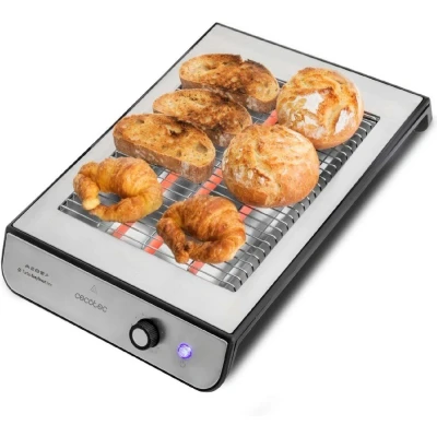 Afbeelding van Broodrooster Cecotec Turbo EasyToast 900W Roestvrij staal