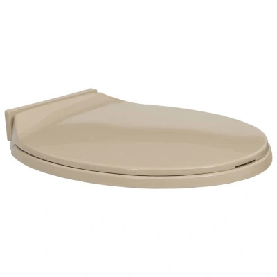 Afbeelding van Toiletbril soft close ovaal beige