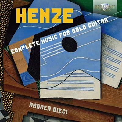 Afbeelding van Andrea Dieci Henze: Complete Music For Solo Guitar (CD)