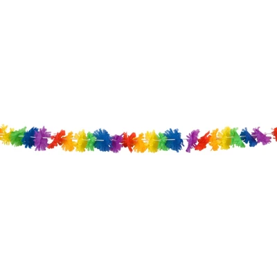 Afbeelding van Boland Bloemenslinger Regenboog Multi Hawaii Zomer Themafeest Verjaardag