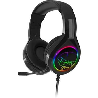 Image de Casque PRO H8 RGB Rainbow Spirit of Gamer Noir