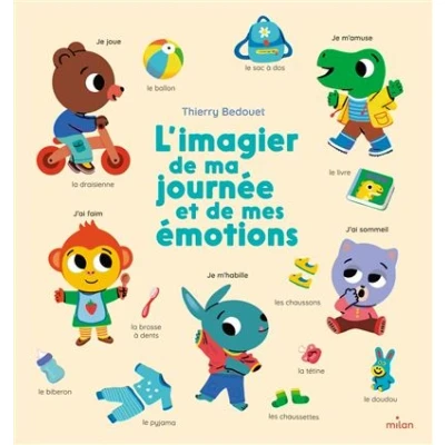 Image de L&#039;imagier de ma journée et mes émotions