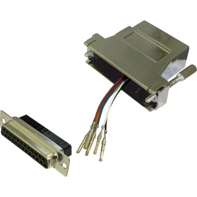 Afbeelding van BKL Electronic 10121126 Adapter D sub bus 25 polig RJ12 1 stuk(s) Single