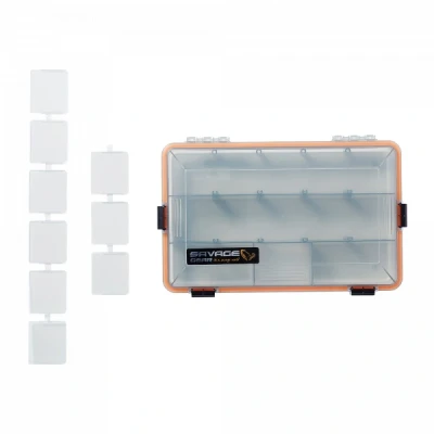 Afbeelding van Savage Gear WP Lurebox 4B Smoke (27,5x18x5cm) Tacklebox
