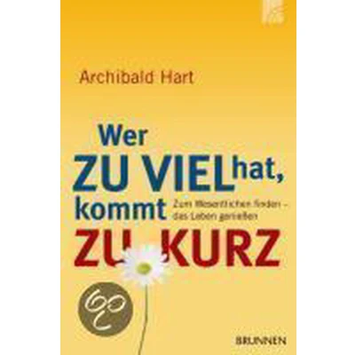 Afbeelding van Wer zu viel hat, kommt kurz