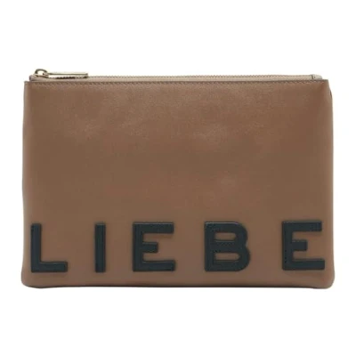 Afbeelding van LIEBESKIND BERLIN Utensil zak Aissa Elvis Pouch Clay Bruine