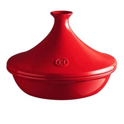 Afbeelding van Emile Henry Eh349532 Tajine keramiek rood Grand Cru 3,5 l Ø 32 cm