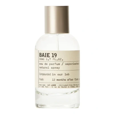 Afbeelding van Le Labo Baie 19 Eau De Parfum 100 Ml