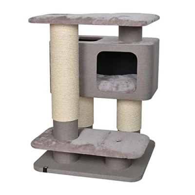 Afbeelding van Ebi Krabpaal Kat Veliki 80x80x108cm Beige 1st