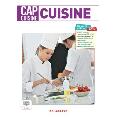 Image de Cuisine 1re et 2e années CAP (2024) Pochette élève