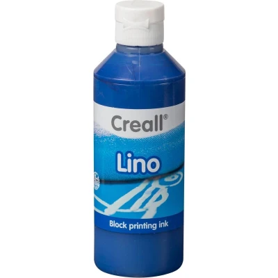 Afbeelding van Linoleumverf Creall Lino donkerblauw 250ml