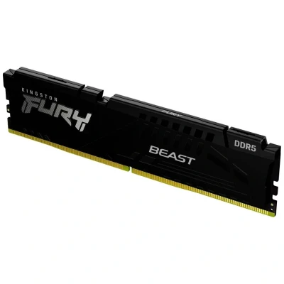 Afbeelding van Kingston FURY Beast KF560C30BBE 32 geheugenmodule voor desktop pc, GB, 6000 MT/s DDR5 CL30 DIMM, zwart