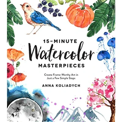 Afbeelding van 15 Minute Watercolor Masterpieces