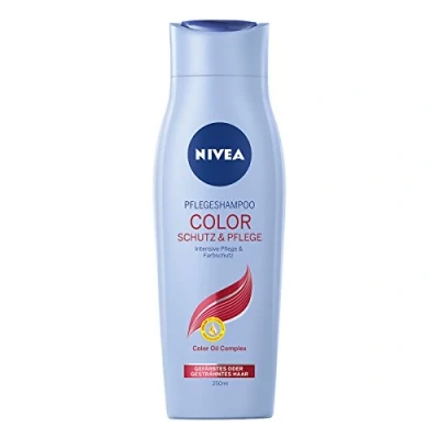 Afbeelding van NIVEA Shampoo voor gekleurd of highlighted haar, 6 x 250 ml, kleurbescherming, ml