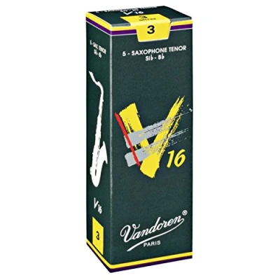 Afbeelding van Vandoren Tenor Saxofoon V16 Rieten 5 Stuks Verpakking Dikte 2.0