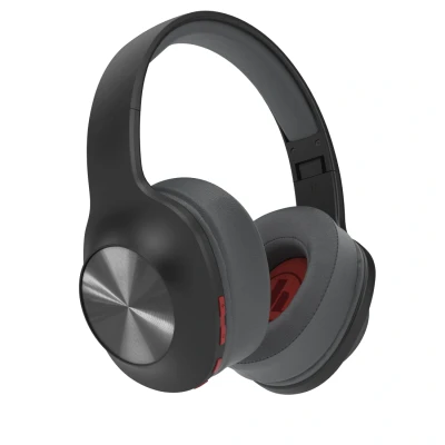 Image de Hama 184100 Spirit Calypso Casque Sans fil Arceau Appels/Musique Bluetooth Noir, Gris