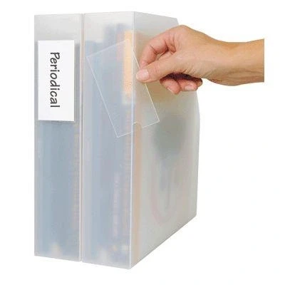 Image de Porte Etiquettes Planche A4 46x75mm Blister de 24