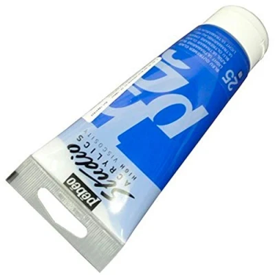 Image de Pébéo 831025 Studio Acrylique Tube Bleu Outremer Clair Opaque 100 ml