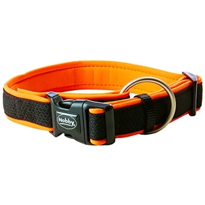 Afbeelding van Nobby halsband Mesh Preno Oranje M/L 40 tot 55 cm