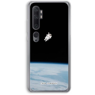 Afbeelding van Case Company® hoesje geschikt voor Xiaomi Mi Note 10 Alone in Space Soft Cover Telefoonhoesje Bescherming aan alle Kanten en Schermrand