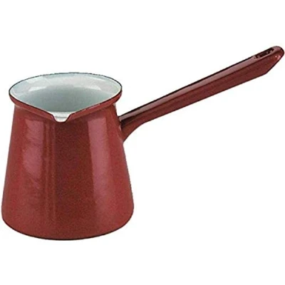 Afbeelding van Ibili 910145 Turcque Koffiezetapparaat, staal, rood, 21,99 x 13,99 10,99 cm